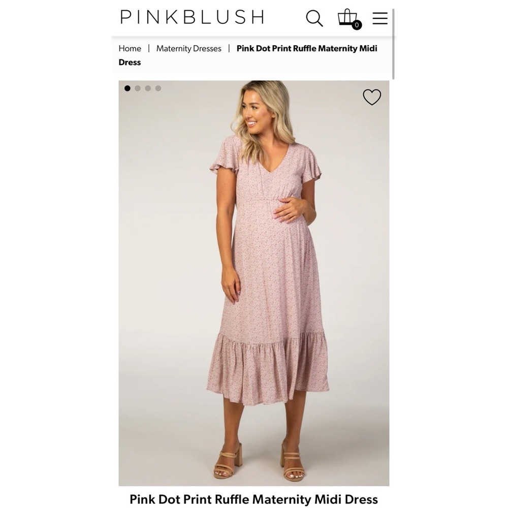 Pinkblush Maternity Dress